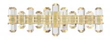 Crystorama BOL-8883-AG - Bolton 25.25'' Aged Brass Bathroom Vanity