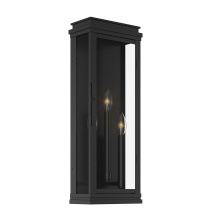 Kichler 59164BK - Lundon Outdoor Wall 3Lt